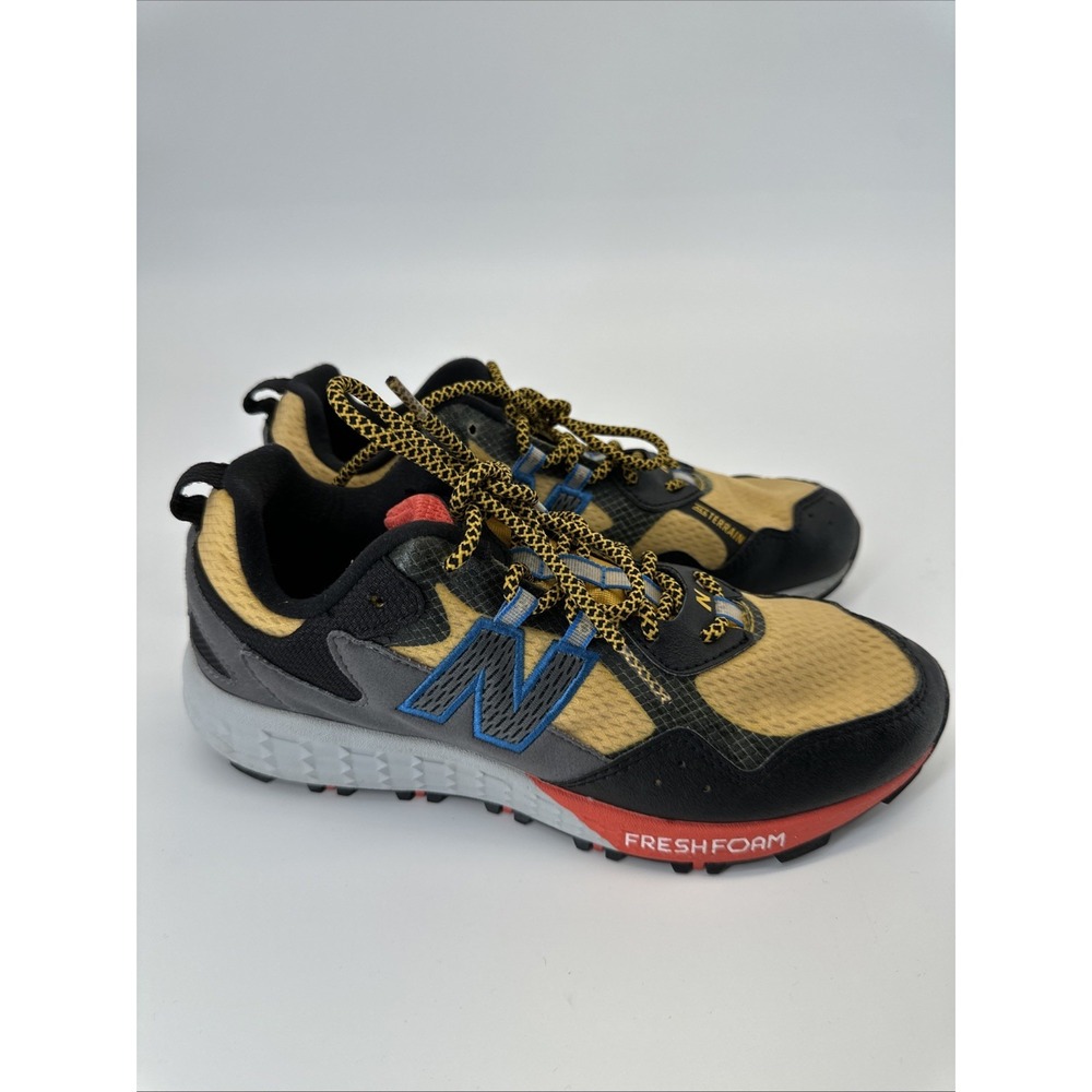 Men's New Balance Fresh Foam Crag Trail V2 Gold/Black (MTCRGLR2), Sz 7.5